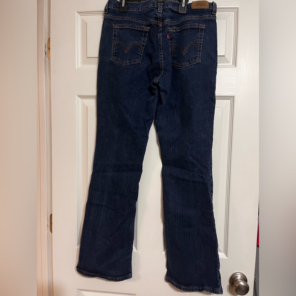 Classic Blue Women's Jeans - Picture 3 of 4